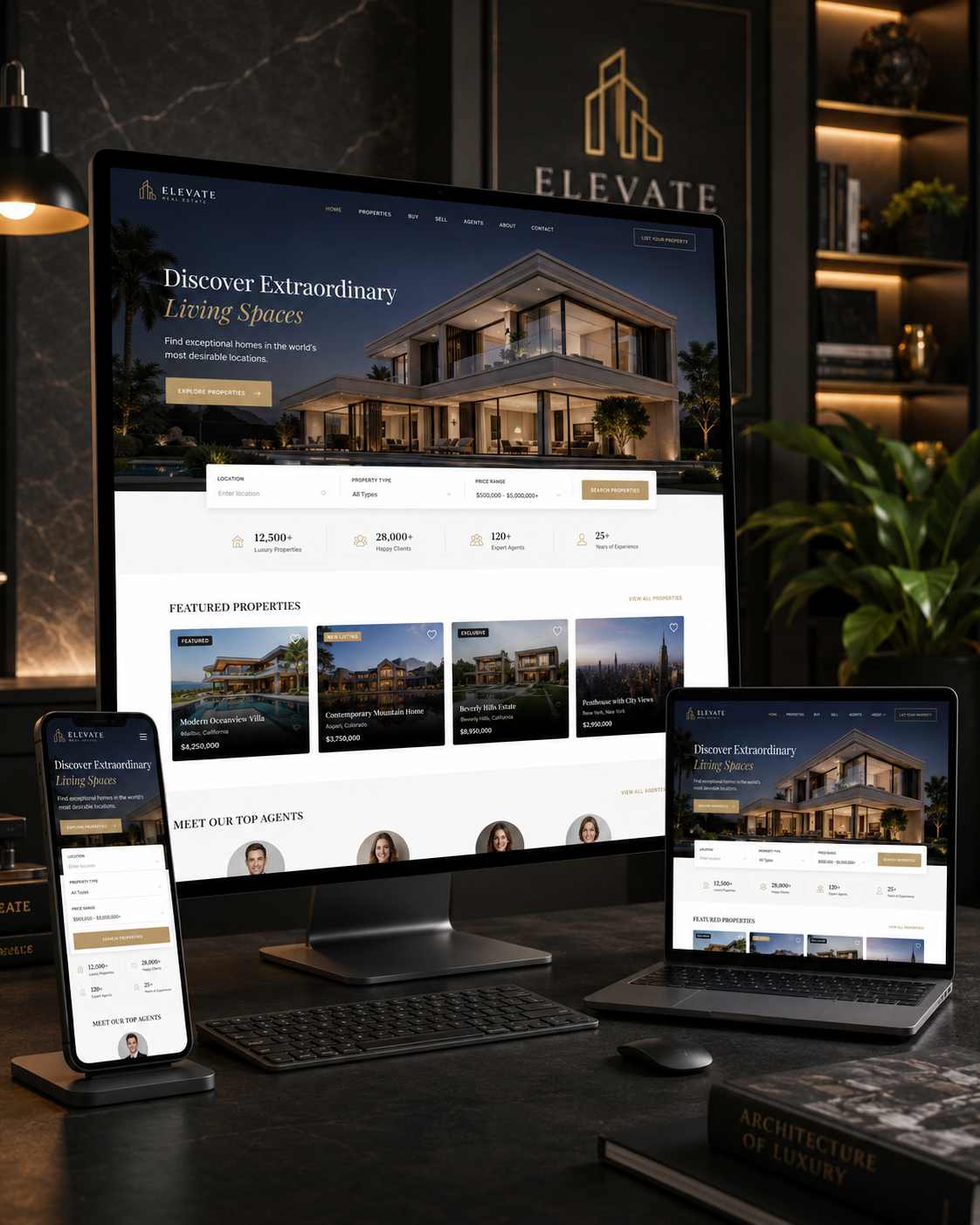 Real estate listing website case study